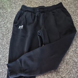Under Armour Black Logo Fleece Joggers